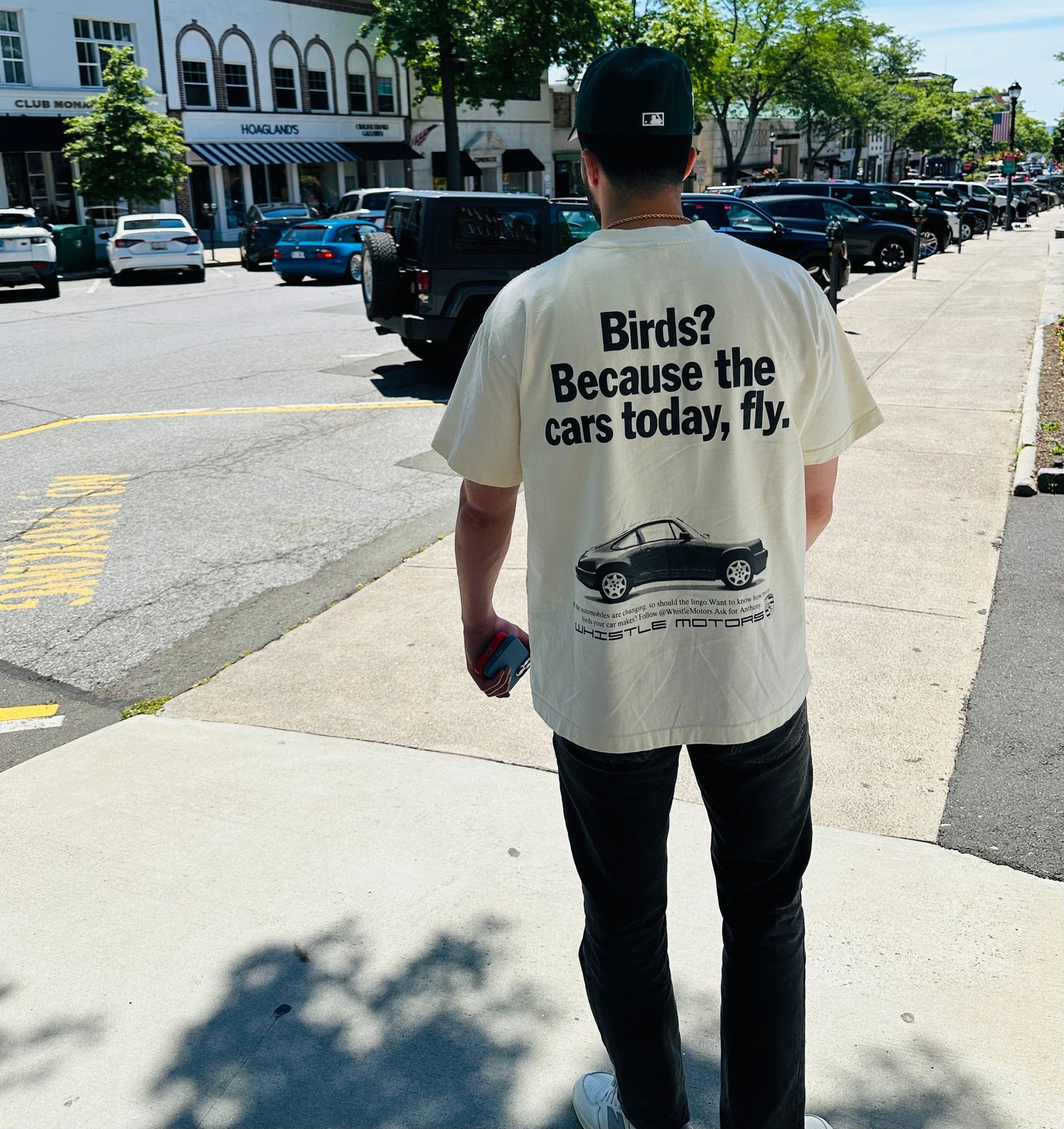 Birds T-Shirt - Vintage Oversized Fit